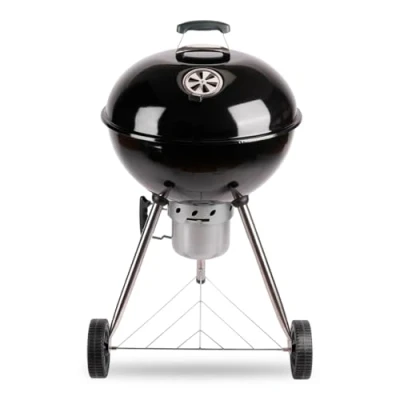 Image de FIREPLUS 24810 Charbon Grill Gaia 68,4 x 64 100 cm Acier Noir