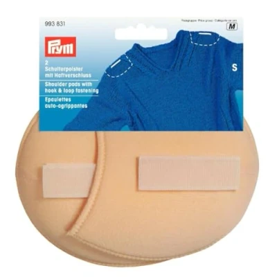 Image de Prym 993831 1 Épaulettes Raglan avec Fermeture Velcro S, Couleur Chair, Polyester, Blanc, Small