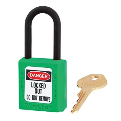 Image de Master Lock 406grn cadenas de crédits ouverts TPU diélectrique 406, Vert