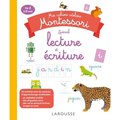 Image de Mes cahiers ateliers montessori lecture écriture Livre d’occasion Correct
