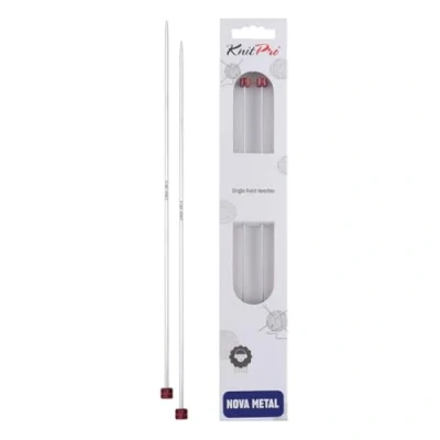 Image de KnitPro KP10251 Aiguilles Simple Pointes Bois Argent 40 cm x 2,5 mm