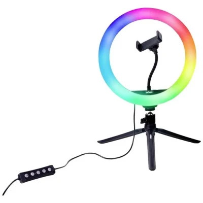 Image de DÖRR Vlogging Kit VL 26 RGB Anneau lumineux LED Nombre de LEDs=130