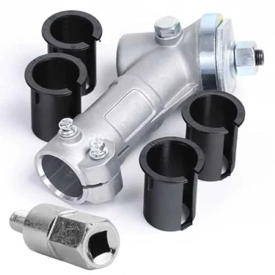 Image de Renvoi d&#039;angle universel pour débroussailleuse + Adaptateur carré 6 mm
