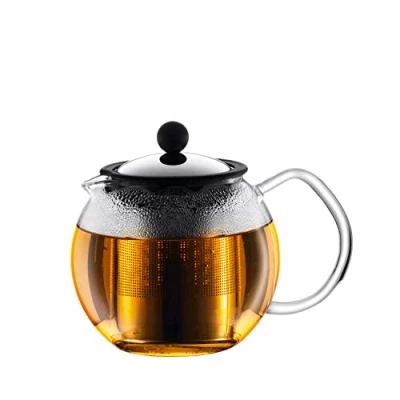 Image de Bodum 1807 16 ASSAM Théière à piston, filtre Transparent 0,5 L
