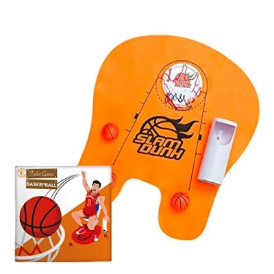 Image de Jeu de Toilettes Basket Pack Complet pour Toilettes/WC Qualité Premium 1 Tapis Panier avec Ventouses 3 Mini Balles Portant Créé par OriginalCup®