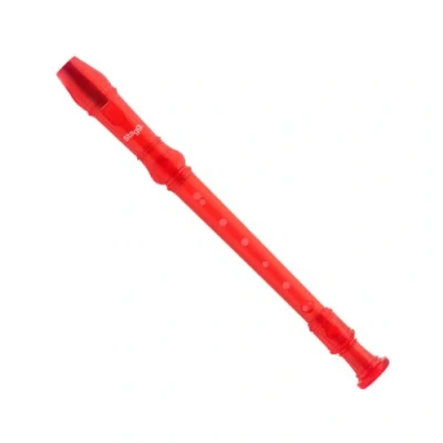 Image de Stagg REC BAR/TRD Flûte à bec soprano/Enregistreur Descant Rouge