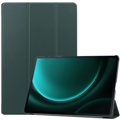 Image de imoshion Coque tablette Trifold pour Samsung Tab S10 Plus / S9 FE 12.4 pouces Vert foncé Neuf