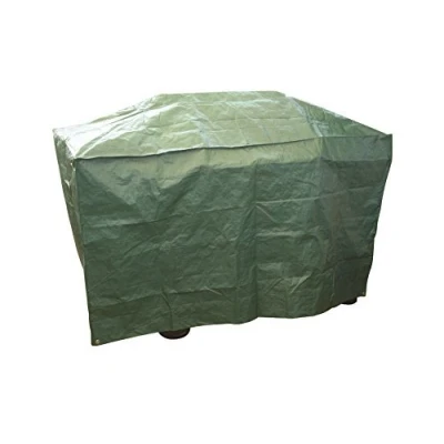 Image de Bosmere Products Ltd P525 Protection d&#039;écran Plus Gourmet à Barbecue 3 brûleurs Housse réversible Vert/Noir