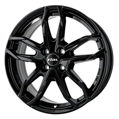 Image de RIAL 5Trou 17Pouce 114.3mm Jante alu Lucca noir LUC75737B82 6