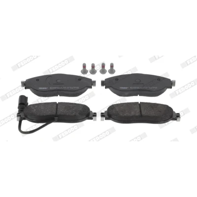 Image de FERODO FDB5096 Jeu de plaquettes frein contact signal d&#039;usure inclus avec accessoires SEAT: Leon III SC, 3/5 portes, ST