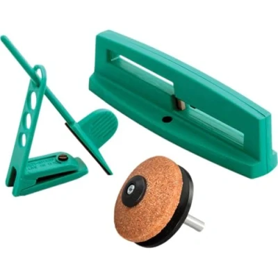 Image de multi Sharp 1801 Kit d&#039;affûtage d&#039;outils de jardin usages pour tondeuses, sécateurs, élagueurs, cisailles, ciseaux et haches