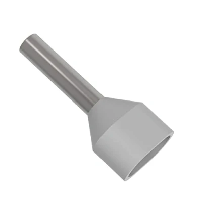 Image de Embouts Double de câble 0,5 16 mm² isolés Gaines d&#039;extrêmité Cables 10 1000 unité sélection: (100 pièces, 0.75 Gris)