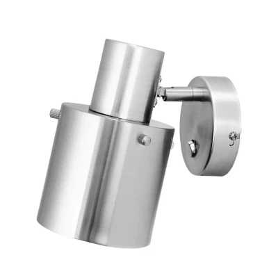 Image de Globen Lighting Applique murale Clark 1 Acier brossé