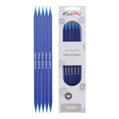 Image de KnitPro KP51027 Aiguilles Double Pointes Bois Multicolore 20 cm x 7,00 mm