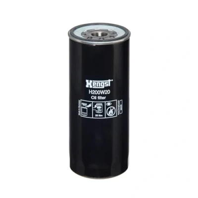 Image de HENGST FILTER H200W20 Filtre à huile 1 1/8 16 U vissé SCANIA: P,G,R,T series, 4 series