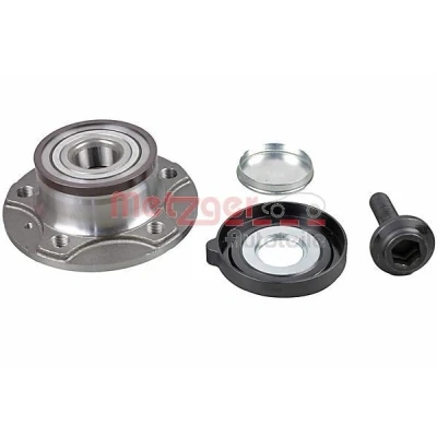 Image de METZGER WM 2194 Kit de roulements roue avec moyeu roue, bague magnétique intégré 142 AUDI: Q5, A6 C7 Avant, Berline