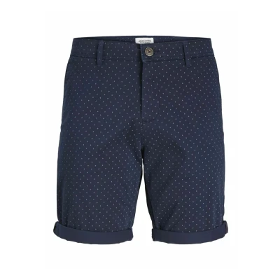 Image de Jack &amp; Jones Print Short, Homme, Taille: Small, Navy blazer 1