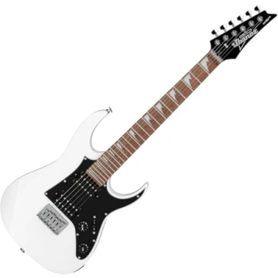 Image de Ibanez GRGM21 WH GIO Mikro Guitare électrique 3/4 blanc