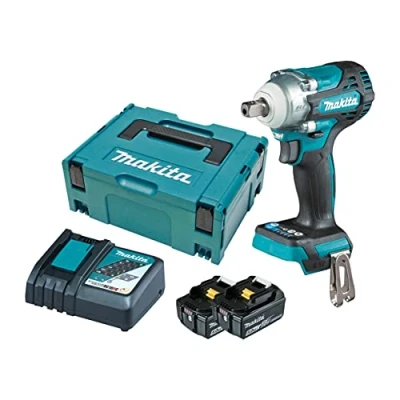 Image de makita Boulonneuse à chocs 18 v li ion 5 ah 330 nm dtw301rtj