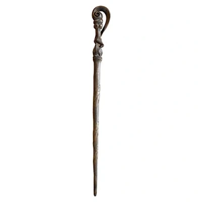 Image de The Noble Collection Fleur Delacour Character Wand 15in (38cm) Wizarding World with Name Tag Harry Potter Film Set Movie Props Wands