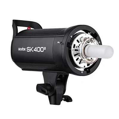 Image de Godox SK400II Compact 400Ws Studio Flash Strobe Light Built in 2.4G Système X sans fil GN65 5600K avec 150W Lampe de modélisation