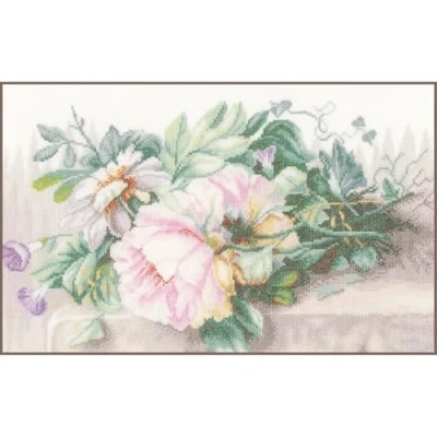 Image de Kit au point compté Nature morte avec fleurs