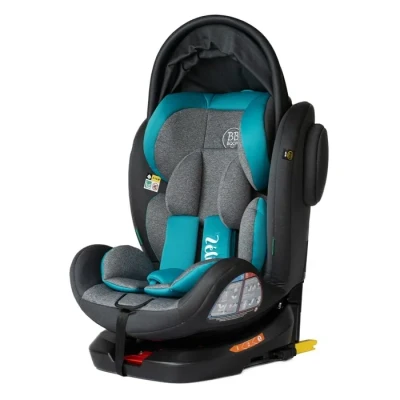 Image de ZELI Siège auto évolutif i Size 360 enfants de 40 à 150 cm 0 36 kg Isofix Top Tether Vert sans canopy