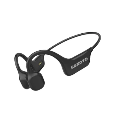 Image de SANOTO Casque Conduction Osseuse Open Ear Bluetooth sans Fil Sport IPX7 Waterproof and Sweatproof Écouteur Adapté à la Course Pied Cyclisme Fitness Bureau