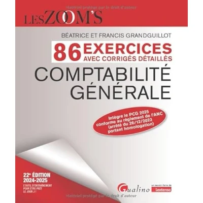 Image de 86 exercices avec corrigés détaillés Comptabilité générale: L&#039;outil d&#039;entraînement pour être prêt le Jour J ! (2023 2024) Livre d’occasion Bon