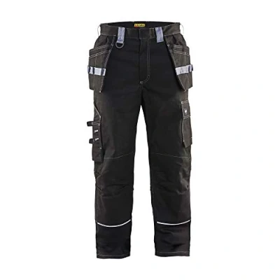 Image de Blaklader 14611516 Pantalon d&#039;artisan ignifuge, Noir/Gris, taille D116