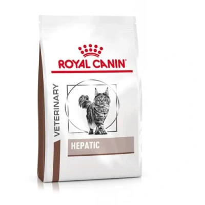Image de Royal Canin Veterinary Hepatic Feline Cat 2 kg Aliment Complet diététique pour Chats Soutenir la Fonction hépatique en Cas d&#039;insuffisance Chronique Alimentation sèche