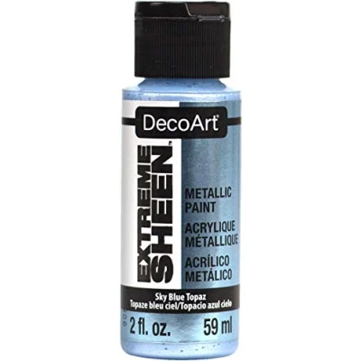 Image de Deco Art Peinture Acrylique pour Loisirs créatifs, Topaze Bleu Ciel, 1 count (Pack of 1)