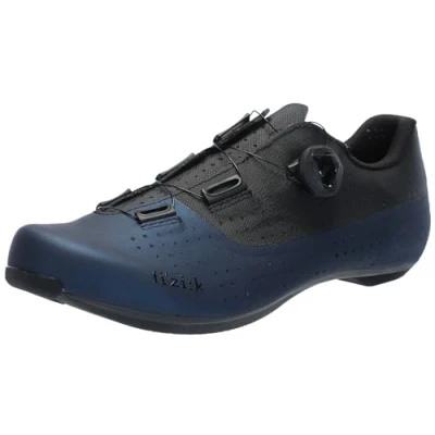 Image de Fizik Mixte R4 Overcurve Chaussures de Cyclisme, Bleu, Noir, 45.5 EU