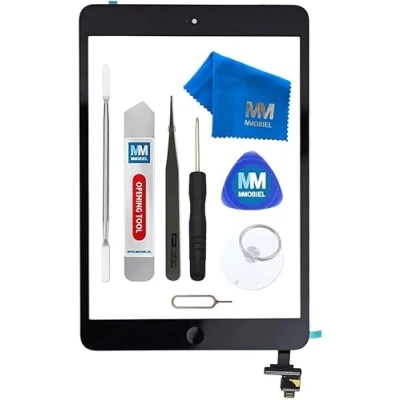 Image de MMOBIEL Écran Tactile Compatible iPad Mini 1/2 (Noir) 7.9 Pouces 2012/13 Touchscreen Front Display INCL IC Chip et Kit d&#039;outils Inclus