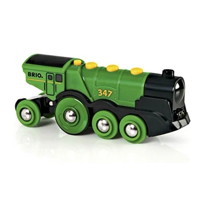 Image de BRIO GRÜNER Gustav Batterielok Circuit de train multicoloured pour enfants, Taille: One Size, Multi coloured