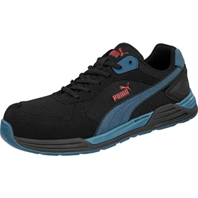 Image de PUMA Baskets de sécurité Frontside S1P Noires/Bleues Pointure 41