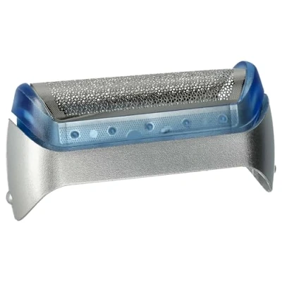 Image de vhbw Grille de rasoir rechange compatible Avec Braun CruZer2, CruZer3, Cruzer4, CruZer5 électrique cadre, argent/bleu