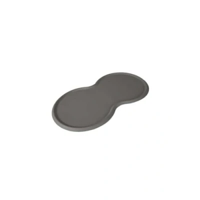 Image de Trixie Set de Table pour gamelles en Caoutchouc Naturel, 45 x 25 cm, Gris foncé