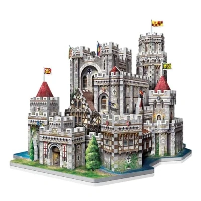 Image de Wrebbit 3D Puzzle King Arthur&#039;s Camelot (865 Piece)