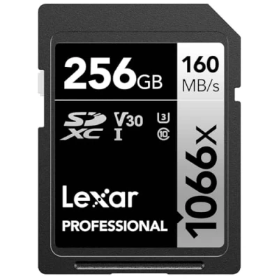 Image de Lexar Professional 1066x 256 Go SDXC UHS I Classe 10 Neuf