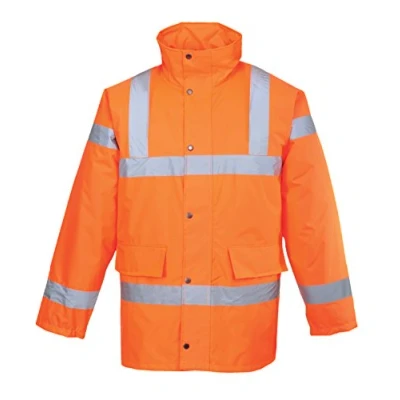 Image de Portwest Parka Hi Vis Traffic, Couleur: Orange, Taille: 4XL, RT30ORR4XL