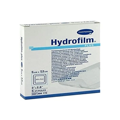 Image de Hartmann hydrofilm® plus Pansement absorbant, autoadhésif 4 côtés, stérile 5 cm x 7,5