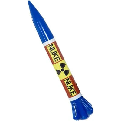 Image de Smiffys Missile nucléaire gonflable, Multicolore