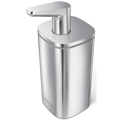 Image de simplehuman, Pompe à Impulsion en Acier Inoxydable brossé, 295 ML