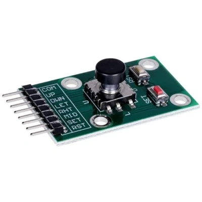 Image de Module joystick Joy it COM 5WS pour PC 5 directions 2 boutons Noir