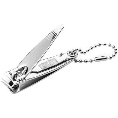 Image de REMOS coupe ongles avec chaîne et lime intégrée pour raccourcir les
