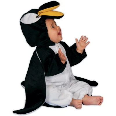 Image de Dress Up America Costume de pingouin délicieux , taille 6 12 mois (poids 7 9 5 kg hauteur 61 71 cm) Comme la Présentation One Size