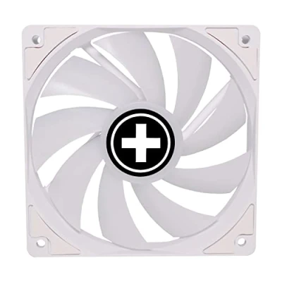 Image de Xilence XPF120.W.ARGB Ventilateur de boîtier silencieux 120mm, LED ARGB, 4PIN, installation facile, câble 440mm, avec PWM, Hydro Bearing, bon flux d&#039;air, idéal pour PC Gaming, transparent/blanc