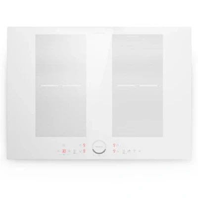 Image de Klarstein Plaque Induction Encastrée 7000W, de Cuisson Electrique à Induction, Encastrées 4 feux, Tables Cuisson, Plaques chauffantes ThermoBoost, Rechaud Cuisine