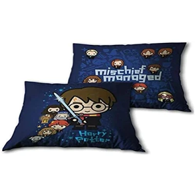 Image de Coussin compatblie Harry Potter 35cm imprimée Recto Verso